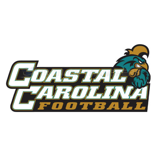 Coastal Carolina Chanticleers logo T-shirts Iron On Transfers N4 - Click Image to Close